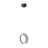 Lampa wisząca 2700 K, auminium i silikon