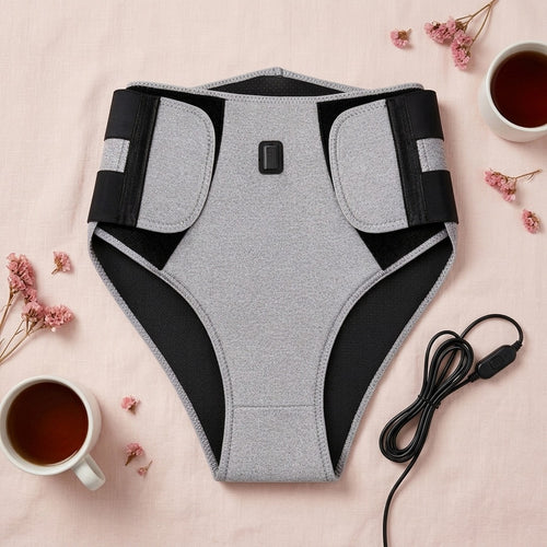 Pas grzejący Luminea w kolorze szarym ze sterownikiem