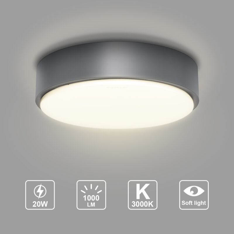 LED Lampa sufitowa 20W 3000K - obrazek 3