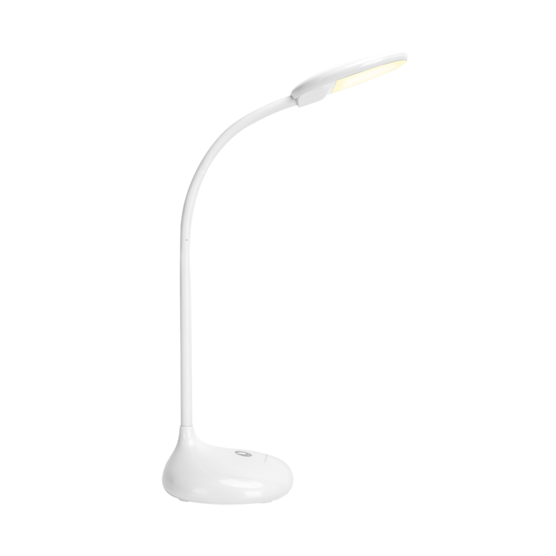 Lampa Stołowa LED Ściemnialna Biała 4W 4000K